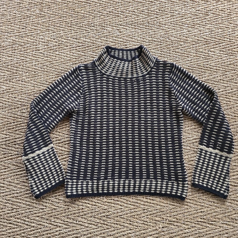 Chic Telluride Striped Knit Pullover
